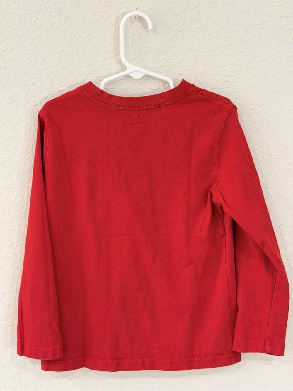 Polo Ralph Lauren Boys Red Long Sleeve Logo Tee Size 5